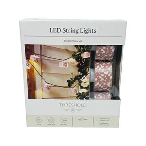 Threshold LED String Lights - Indoor / Outdoor - 9’ 10”